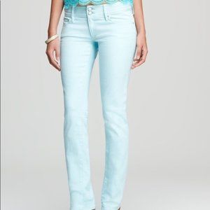 Lilly Pulitzer Worth Straight Jean "Seamist Blue"